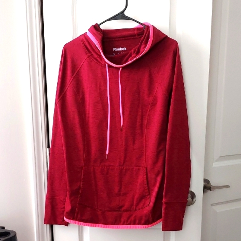 Reebok Hoodie Pull Over Large